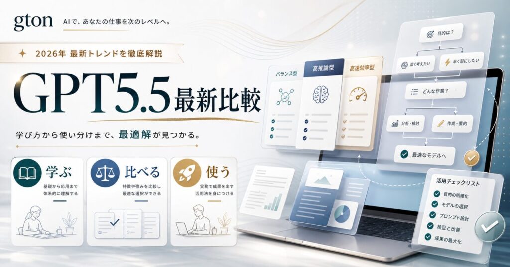 GPT-5.5 シリーズ【2026年最新】のアイキャッチ