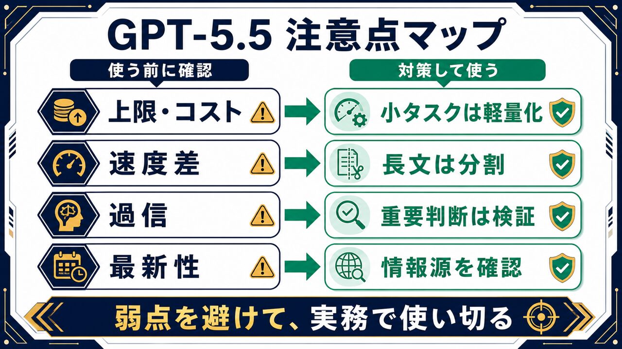 GPT-5.5 シリーズ【2026年最新】の要点を整理した図解